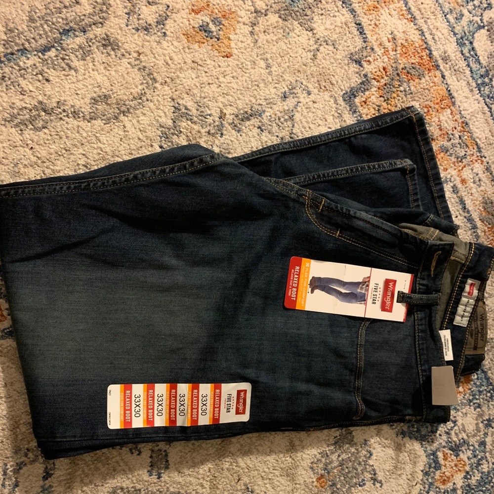 Wrangler relaxed boot jeans